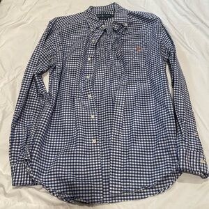 Ralph Lauren button down- orange horse size M classic fit